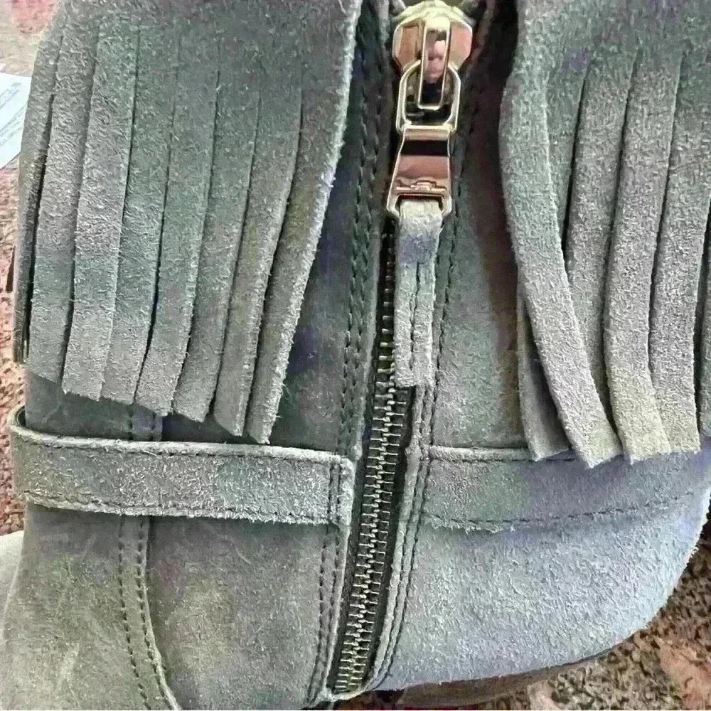 Lauren Ralph Lauren Fringe Booties